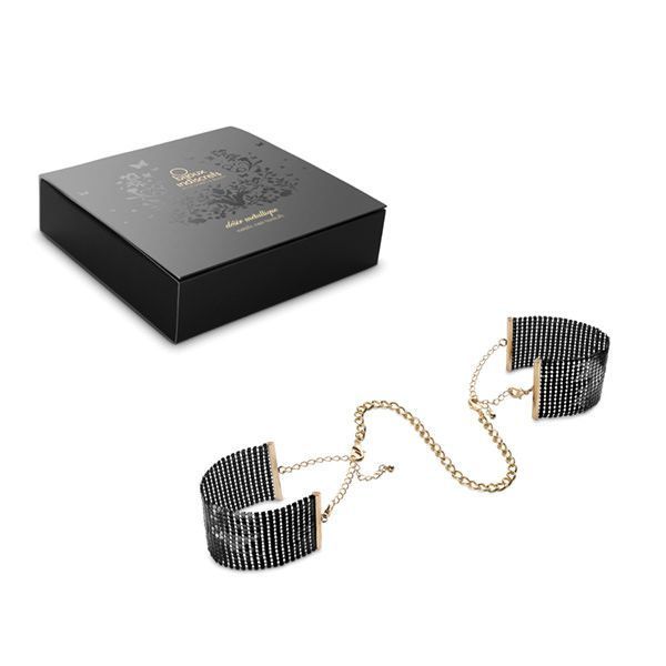 Наручники Bijoux Indiscrets Desir Metallique Handcuffs, металеві, стильні браслети SO2663 SafeYourLove