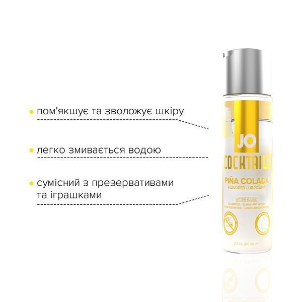 Лубрикант на водной основе System JO Cocktails, 60мл SO6158 фото