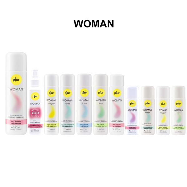 Лубрикант на водной основе pjur Woman Aloe с экстрактом алоэ, увлажняющий, без парабенов PJ13320 фото