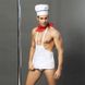 Мужской эротический костюм повара "Умелый Джек": слипы, фартук, платок и колпак SO2266 фото 5