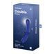Satisfyer Double Crystal dildo (light blue)