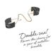 Наручники Bijoux Indiscrets Desir Metallique Handcuffs, металеві, стильні браслети SO2663 фото 5 Safeyourlove