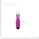 Розовый вибропуля Adrien Lastic Pocket Vibe Rabbit со стимулирующими ушками AD33421 фото 2
