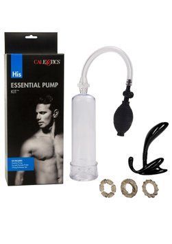 His Essential Pump Kit 5-piece set of toys for men