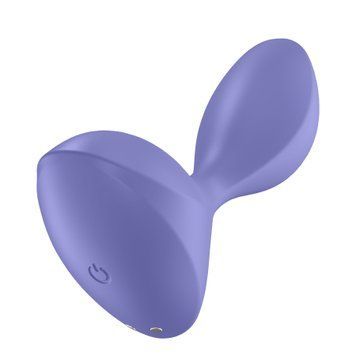 Фиолетовая анальная смартпробка с вибрацией Satisfyer Sweet Seal
