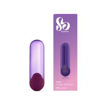 Cosmo Mini Vibrating Ball Color: Purple So Divine (UK)