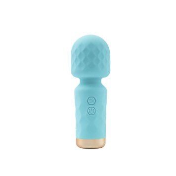 Вибромассажер M&rsquo;Lady Mini Vibrating Wand Teal SX3146 фото