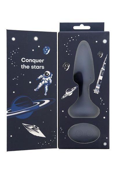 Анальна пробка DreamToys Startroopers Venus з дистанційним пультом керування, чорна DT22137 SafeYourLove