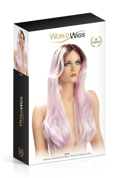 Перука World Wigs AYA LONG TWO-TONE MAUVE SO4691 SafeYourLove