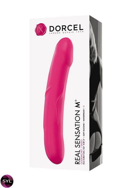 Ділдо Dorcel Real Sensation M Magenta, силікон SO1731 SafeYourLove