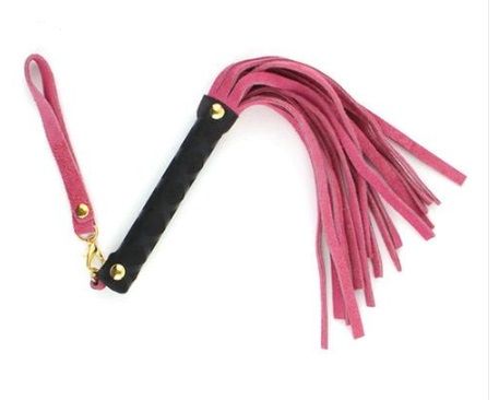 Флоггер DS Fetish Leather flogger S pink 291300123 SafeYourLove