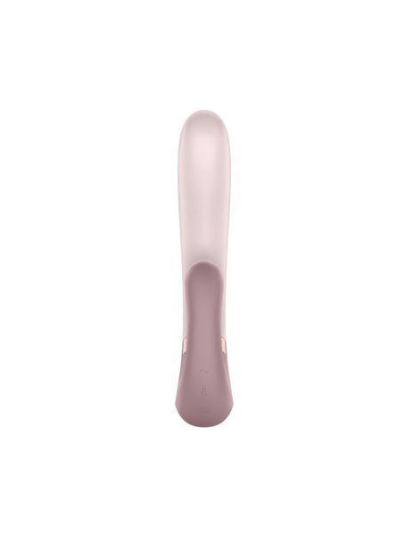 Beige smart rabbit vibrator with heating Satisfyer Heat Wave