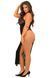 Dress TAKE THE HEAT LACE GOWN BLACK PLUS SIZE