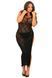 Dress TAKE THE HEAT LACE GOWN BLACK PLUS SIZE