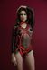 Feral Feelings Body Harness, color Red