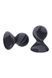 Pompki silikonowe Sportsheets Velvet Noir, czarne, 2 szt.