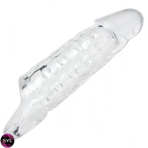 Насадка для члена Tom of Finland Clear Realistic Cock Enhancer 3049 XRTF/ SafeYourLove