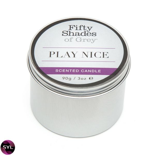 Ароматична свічка Fifty Shades of Gray Nice Vanilla Candle з ароматом ванілі, 90 г FS80173 SafeYourLove