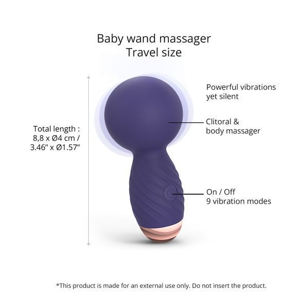 Mini vibrator Love To Love ITSY BITSY, color BLUE