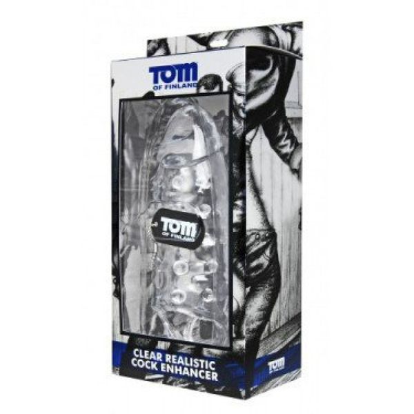 Насадка для члена Tom of Finland Clear Realistic Cock Enhancer 3049 XRTF/ фото