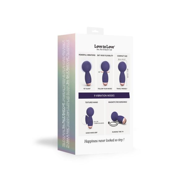 Mini vibrator Love To Love ITSY BITSY, color BLUE