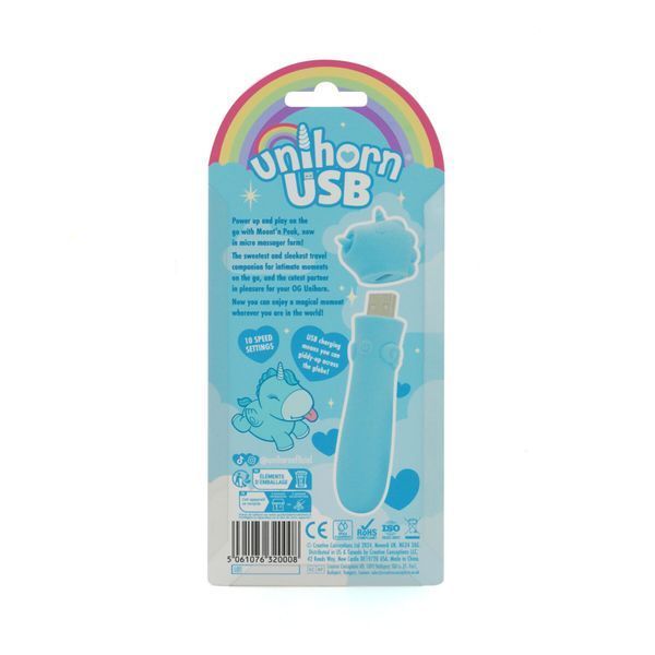 Unihorn USB Bullet vibrator - Mount'n Peak, vibrating ball, USB charging, 10 modes