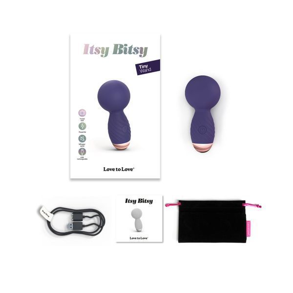 Mini vibrator Love To Love ITSY BITSY, color BLUE