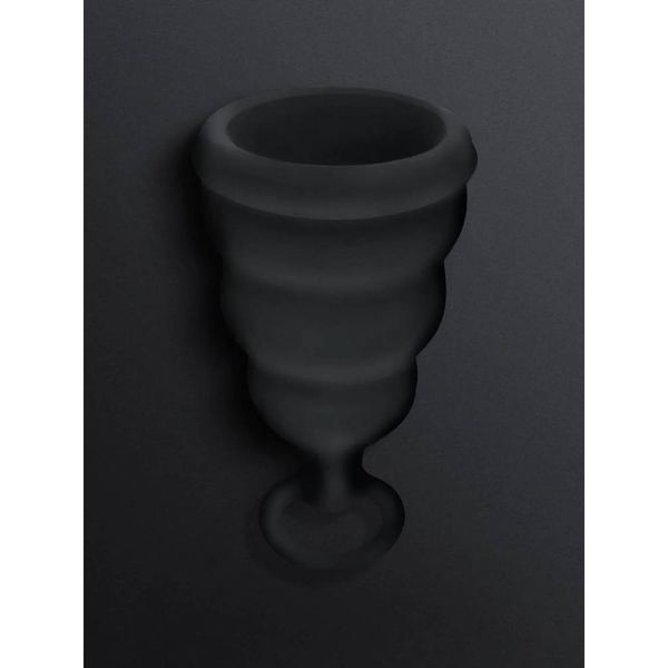 Menstrual cup gcup gvibe, s, 6 x 3.5 cm, Black