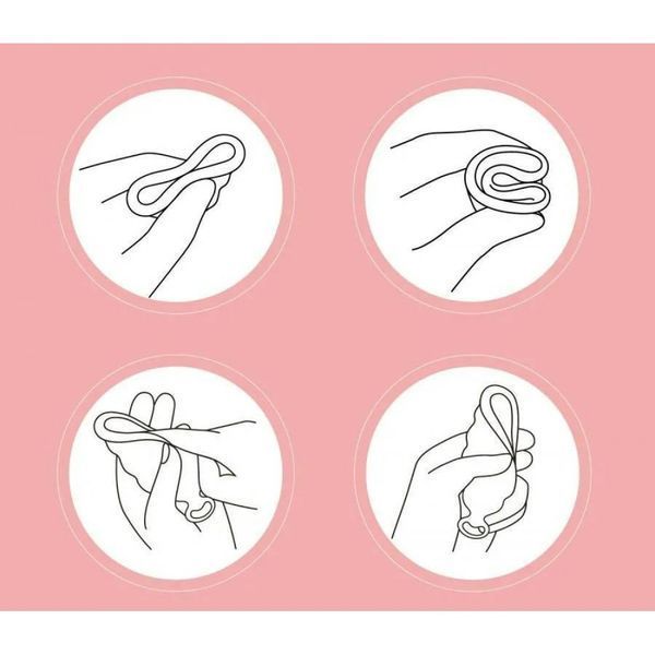 Menstrual cup gcup gvibe, s, 6 x 3.5 cm, Black