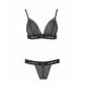 Комплект білизни GLAMISS SET black L/XL - Passion Exclusive PS27101 фото 3 Safeyourlove