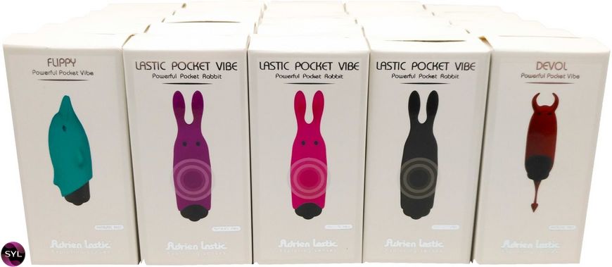 Набор вибраторов Adrien Lastic Pocket Vibe (25 штук) AD90506 фото