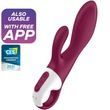 Смарт вибратор-кролик с подогревом Satisfyer Heated Affair