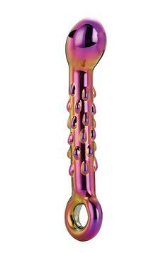 Стеклянный фаллоимитатор Dream Toys GLAMOUR GLASS RIBBED G-SPOT DILDO DT21833 фото