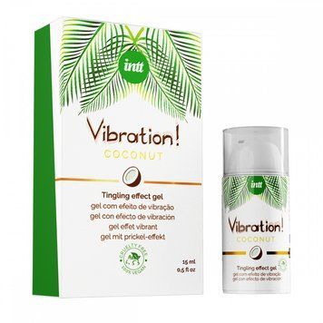Płynny wibrator Intt Vibration Coconut NOWOŚĆ 100% wegański 15 ml
