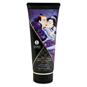 Їстівний масажний крем Shunga Kissable Massage Cream – Exotic Fruits (200 мл) SO2505 SafeYourLove