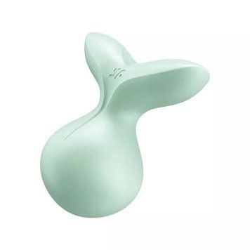 М'ятний мінівібромасажер Satisfyer Viva la Vulva 3