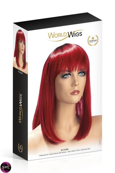 Перука World Wigs ELVIRA MID-LENGTH TWO-TONE RED SO4692 SafeYourLove