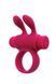S Pleasures Premium Rabbit Ring, with removable vibrating bullet and ears, color Pink
