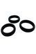 Набір ерекційних кілець Alive Sensual Pleasure Rings чорні AV33789 фото 1 Safeyourlove