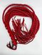 Флогер натуральна шкіра DS Fetish Leather flogger red 292001061 фото 2 Safeyourlove