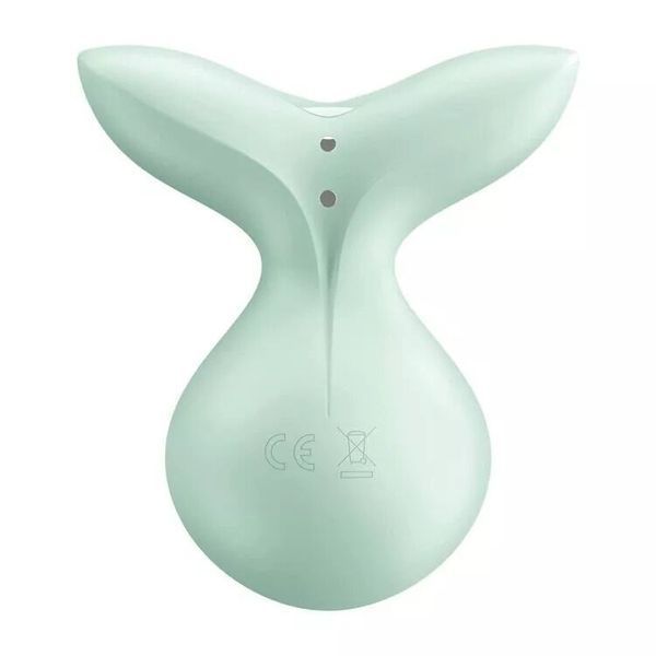М'ятний мінівібромасажер Satisfyer Viva la Vulva 3