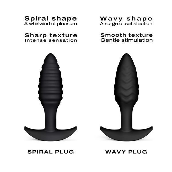 Анальная пробка Dorcel SPIRAL PLUG, диаметр 3 см, силикон SO8289 фото