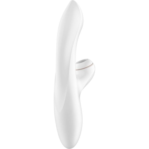 Вакуумний вібратор-кролик Satisfyer Pro Plus G-Spot Rabbit, перший кролик із вакуумом та вібрацією SO1829 SafeYourLove