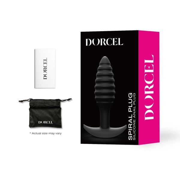 Анальная пробка Dorcel SPIRAL PLUG, диаметр 3 см, силикон SO8289 фото