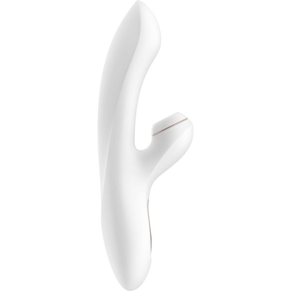 Вакуумний вібратор-кролик Satisfyer Pro Plus G-Spot Rabbit, перший кролик із вакуумом та вібрацією SO1829 SafeYourLove