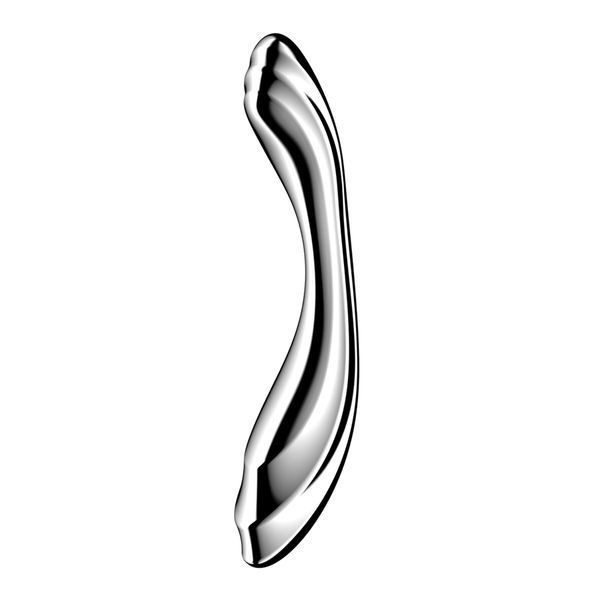 Satisfyer Pure Gravity 2 metal dildo, double sided, can be heated and cooled, very heavy