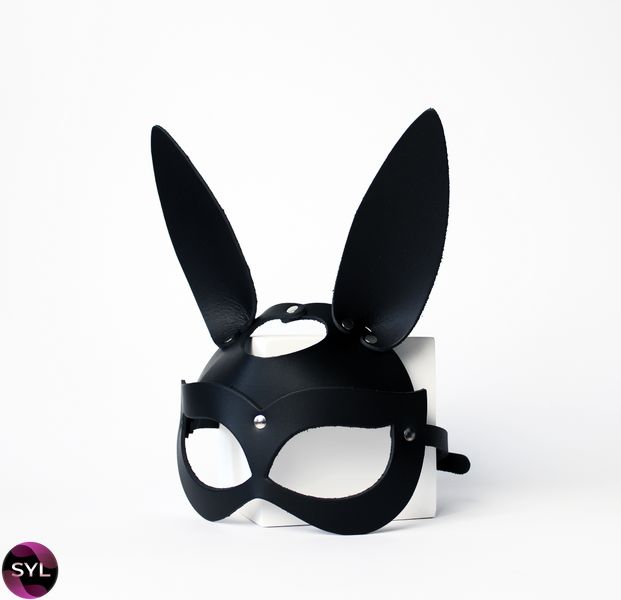 Маска кролика з натуральної шкіри Bunny Mask K0011 SafeYourLove