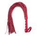 Флоггер натуральная кожа DS Fetish Leather flogger red 292001061 фото 1