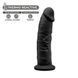 Фалоімітатор SilexD Henry Black (MODEL 2 size 7.5in), двошаровий, силікон + Silexpan, діаметр 4,8 см SO5025 фото 2 Safeyourlove