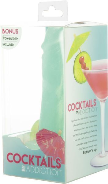 Фаллоимитатор на присоске Cocktails by Addiction &ndash; Mint Mojito SX1297 фото